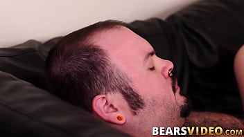 Preview 3 of 2 Man Licking - Bear gets his ass licked and then his ass re-arranged too