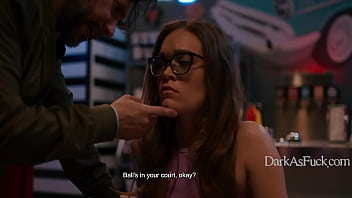 Preview 2 of Teacher Chad - Horrid Banker Takes Advantage Of Poor College Girl Trying To Save Her Family Business