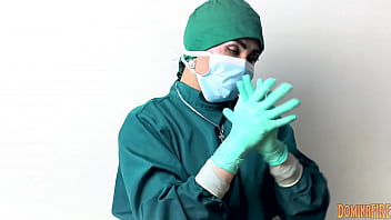 Preview 2 of Sister And Wife Anal - Latex Gloves Fetish ASMR