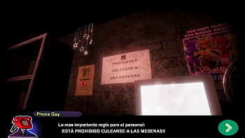 Preview 2 of Dokter Japaneses - Slushy juega Fap Nights at Frennis - Gameplay en espa&ntilde_ol.