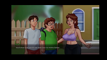 Preview 2 of Iranian Parsian - primeiro dia de aula summertime saga #1