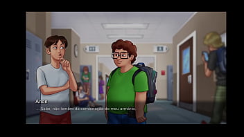 Preview 3 of Iranian Parsian - primeiro dia de aula summertime saga #1