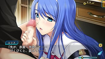 Preview 2 of Twins Belly Pregnant - 超昂神騎エクシール 017 エリス「奉仕」ＬＶ１