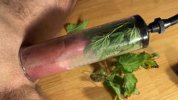 Preview 3 of Hotmoza Com Bad Boy Bubby Momson - cbt stinging nettles pump cum