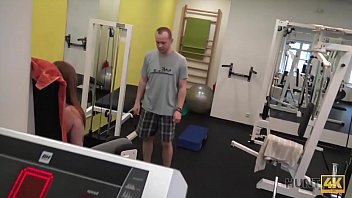 Preview 2 of Sister Didi - HUNT4K. Magnificent young girl Linda Sweet loves just sports,  money,  and sex