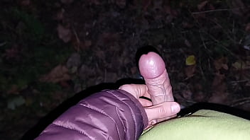Preview 4 of Fuck Sleep Sister Moan - Public cruising in local forest becomes hotter when a thick mature load creampies young twink mouth