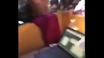 Preview 4 of Phat Ass Shaking In A Dress - Conejita pide verga en fiesta Guaymas sonora