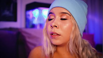 Preview 1 of Fucking Chubby Gf - Horny blonde seduces you with her plump and delicious body