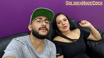 Preview 1 of Thelg Xxx - She came for a job interview,  but the slut came without panties ready to give me a good test blowjob!