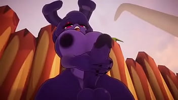 Preview 2 of August Taylor Blowjob - Fnaf futanari