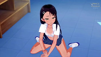 Preview 3 of Johny Stepmon - Negatoro jerks you off and gives you a blowjob after school - Nagatoro-san