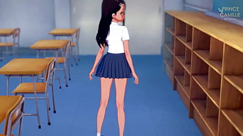 Preview 1 of Johny Stepmon - Negatoro jerks you off and gives you a blowjob after school - Nagatoro-san