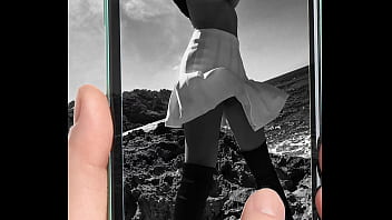 Preview 3 of Security Teen Ass Nude Tits - Blowing In The Wind