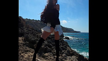 Preview 1 of Security Teen Ass Nude Tits - Blowing In The Wind