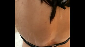 Preview 2 of Mom Hot Bathrooms - Japanese girlfriend gets fucked from behind