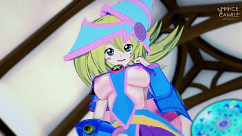 Preview 3 of Coma Tube - Dark Magician Girl Sensual Masturbate - Yugioh