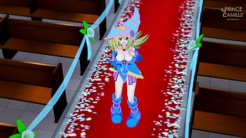 Preview 1 of Coma Tube - Dark Magician Girl Sensual Masturbate - Yugioh