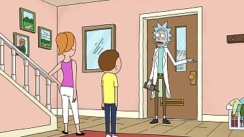 Preview 1 of Bbw Sexy Carly Bang British - Rick Y Morty s02e01 comp.leta