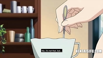 Preview 2 of Pissing In Fitness - Lonely Wife Tales - Hentai With Eng Subs