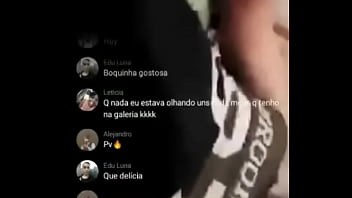 Preview 4 of First Time Relation - Gostoso se exibindo na live