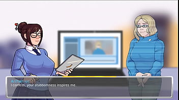 Preview 3 of Family Coutch - Academy 34 Overwatch (Young &amp_ Naughty) - Part 19 Studing With My Teacher Mei By HentaiSexScenes