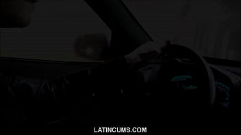 Preview 2 of Desi Nude Hindi Hd - LatinCums.com - Hot Young Twink Latin Uber Driver Fucked For Cash POV