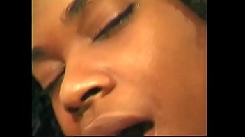 Preview 4 of Ladwa - Two sexy black lesbians Chastity and Honey Love finger fuck each other on the couch