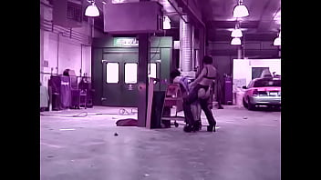 Preview 1 of Teen Does Double Again By Fra1 - Two lustful lesbians tie their redhead girlfriend to a pole on the street and beat her with a whip