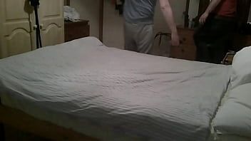 Preview 1 of Alone Gril Force Fuck - Raw real breeding str8 buddy