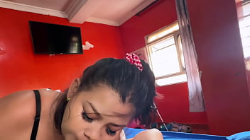 Preview 3 of Wwe Vibeo - My Little StepNephew fucks me and leaves my ass full.- Big ass Latina fucking at home with her nephew before her husband arrives. -Real amateur