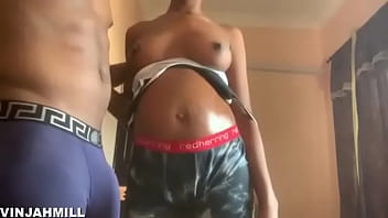 Preview 1 of Sex Massage Three Some - Sales lady promotes her products and gets fucked by client after convincing him to buy the goods