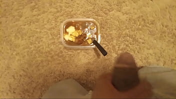 Preview 4 of Wolverine Xxx Parody - Stroking before eat  2