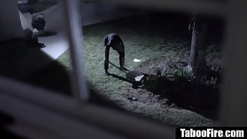 Preview 2 of Public Toilet Gay Caught Wanking - Stepfather fucks stepdaughter after step mother disappeared