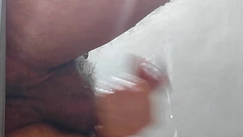 Preview 4 of Qtiylxhjn - big uncut dick jerking and splashing a huge cumshot POV