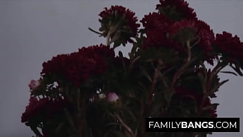 Preview 1 of Xxxbache - FamilyBangs.com ⭐ Stepson Gave Flowers to his Stepmom,  Nathan Bronson,  Mona Wales