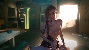 Preview 1 of Daniyal D - Cyberpunk 2077 | Judy alvarez HANDJOB