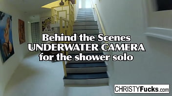Preview 1 of Deske Gordo - Hot Shower BTS Fun With Christy,  Dahlia and Ivan