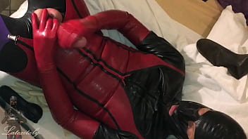 Preview 2 of Hors And Oman Sex - Latexitaly&#039_s face-cumshots in latex