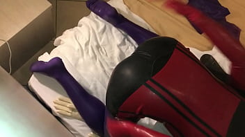 Preview 1 of Hors And Oman Sex - Latexitaly&#039_s face-cumshots in latex