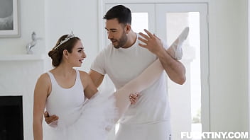 Preview 2 of Trion Sperm - Stretchy Lil Dancer Penelope Kay,  Will Pounder