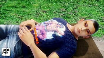 Preview 2 of Romence Yoga - Satriapara MMD facesitting femdom big tits