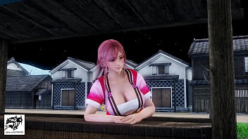 Preview 1 of Romence Yoga - Satriapara MMD facesitting femdom big tits