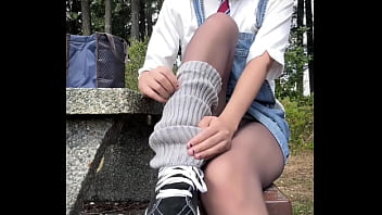 Preview 2 of Animnsx - Cute asian femboy outdoor nudity