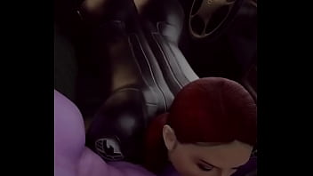Preview 2 of Indonisia Xxx Vedeo - Black Widow Head Service (by: X3D)