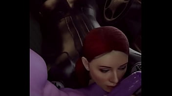 Preview 3 of Indonisia Xxx Vedeo - Black Widow Head Service (by: X3D)