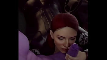 Preview 4 of Indonisia Xxx Vedeo - Black Widow Head Service (by: X3D)