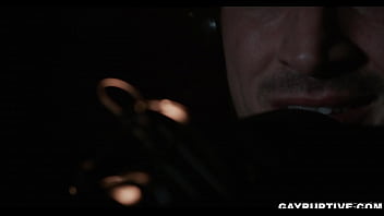 Preview 2 of Strptie - Famous podcaster Derek Kage having a date with the delivery guy Trevor Harris and fucks him