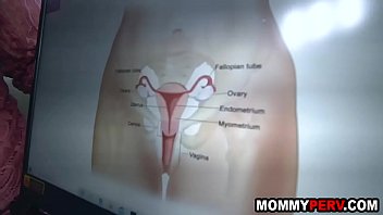 Preview 2 of Jessica S Hidden Cam - Helpful step mommy gives stepson an anathomy lesson