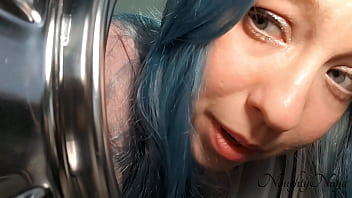 Preview 1 of Chuci Pina Ka Mja - Step-Mom is Stuck in the Washing Machine