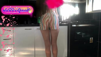 Preview 1 of Excesive Balls And Dick - Let me tidy up your kitchen? -Part 02- Sol Megan Fire